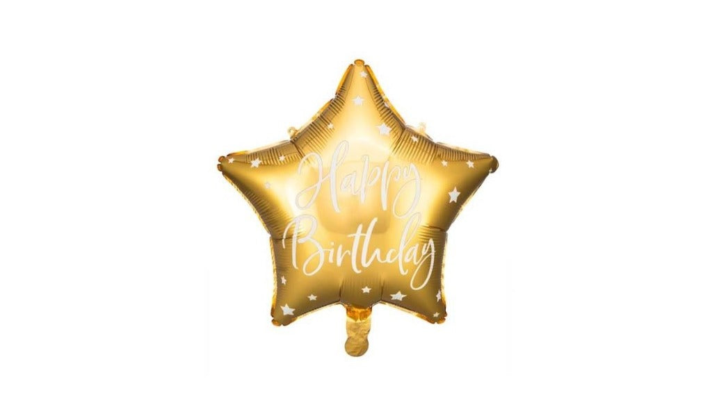 Happy Birthday Helium Balloon