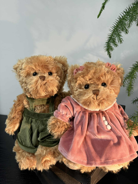 Jerome & Geraldine - Bukowski pliušinis meškutis, 25 cm