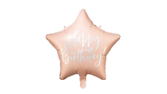 Happy Birthday Helium Balloon