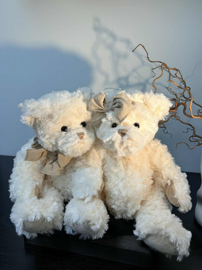 Rankų darbo Bukowski pliušinis meškiukas 40 cm