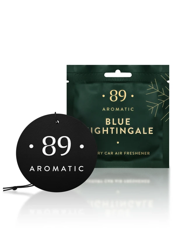 Kabinamas popierinis oro gaiviklis (Žiemos kolekcija) - Blue Nightingale