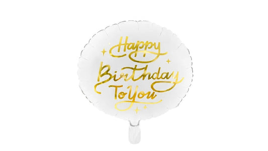 Happy Birthday Helium Balloon