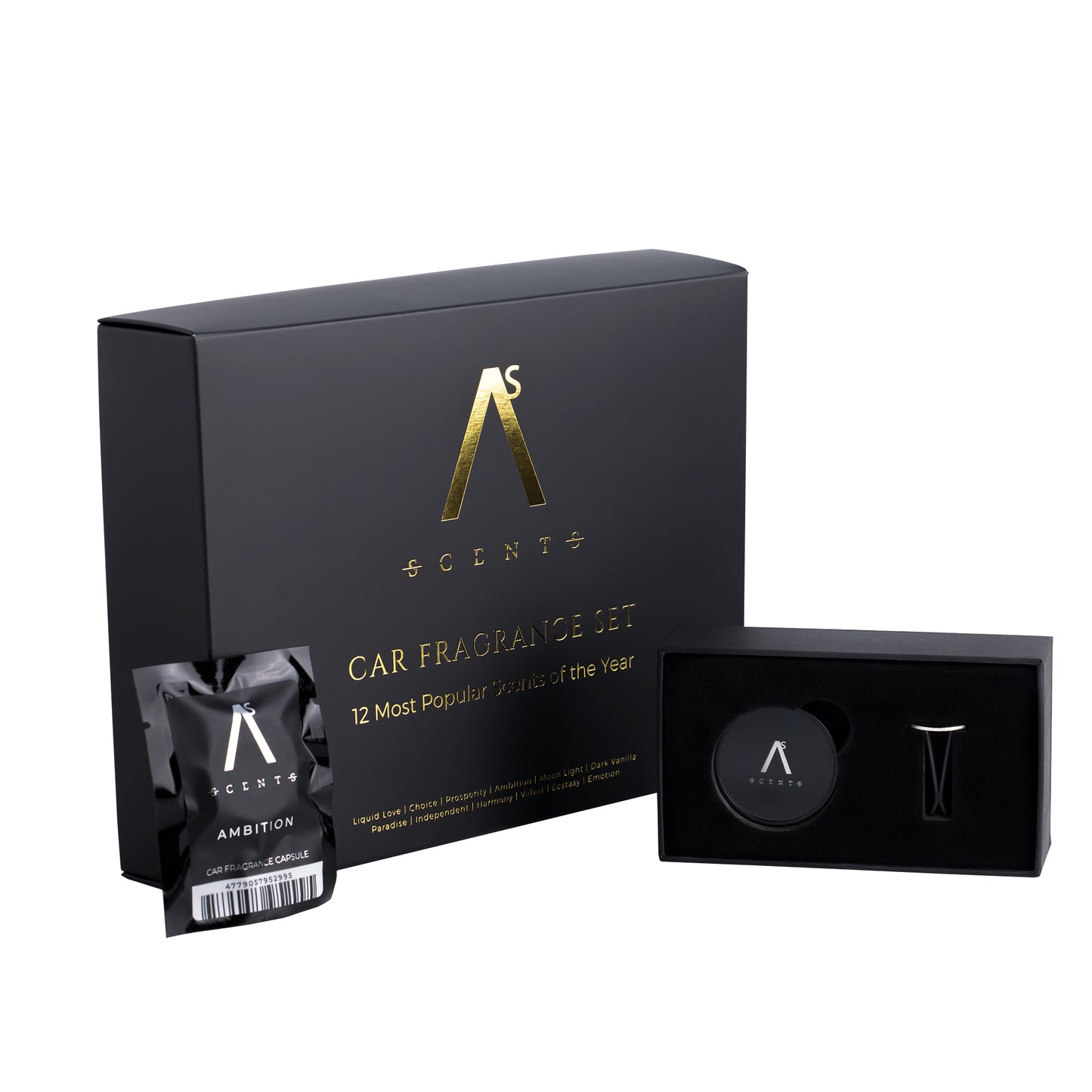 Car air freshener gift set TOP 12 fragrances
